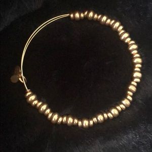 Alex and Ani - Gold beaded bangle
